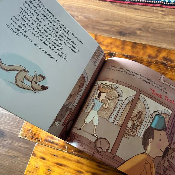 The Pj Library Engineer Ari & The Rosh Hashanah Ride Jewish Paperback Book - Picture 7 of 9